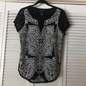 Black and white top!